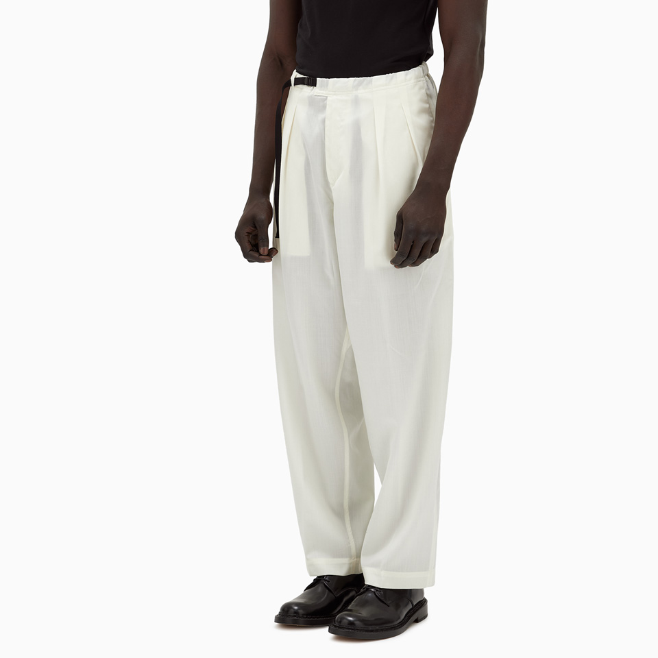 SEVEN GAUGE: SEVEN GAUGE TROPICAL WOOL PANTS