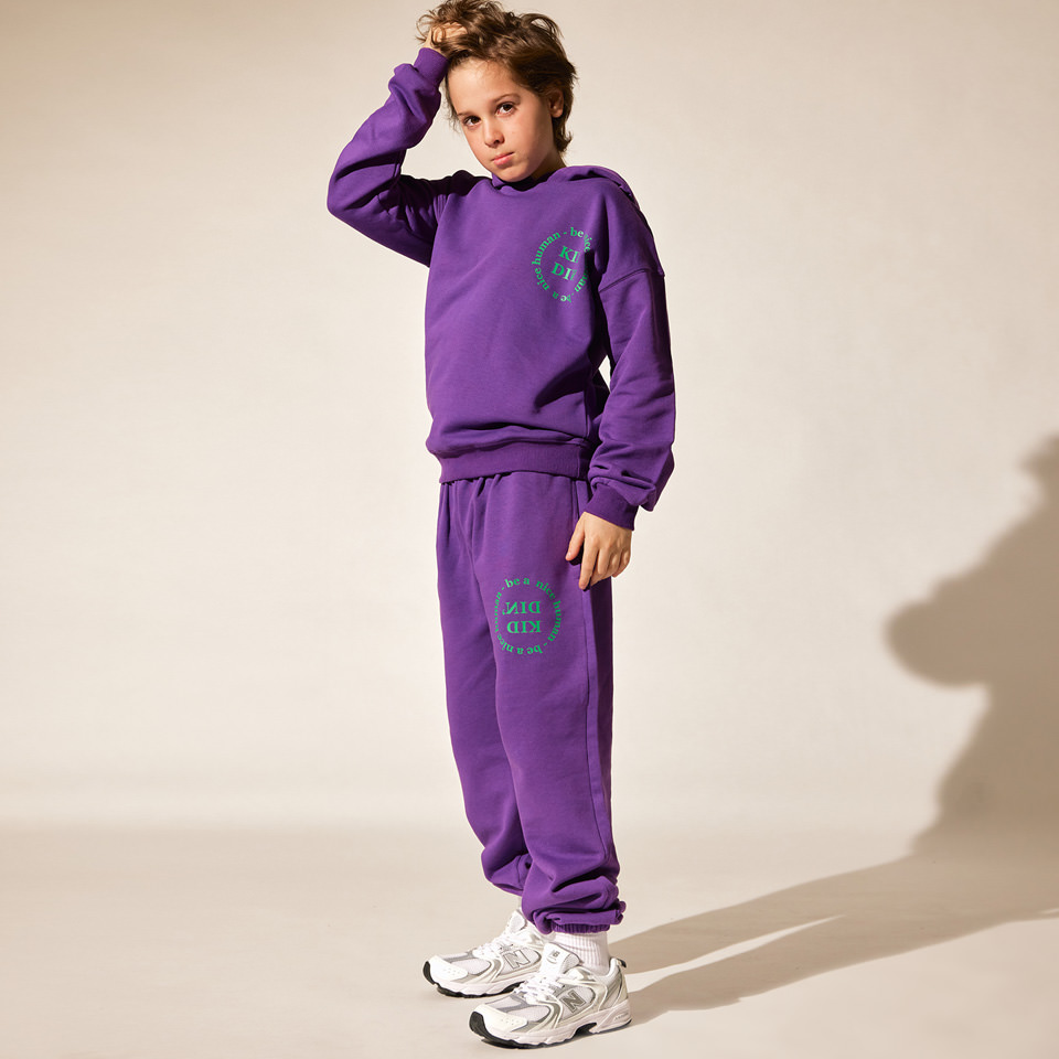 KIDDIN: KIDDIN COTTON FLEECE PANTS