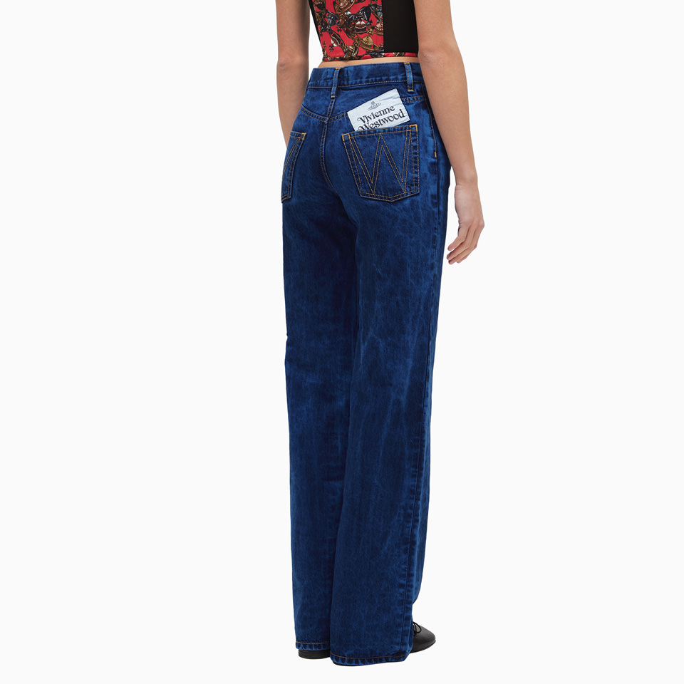 VIVIENNE WESTWOOD: VIVIENNE WESTWOOD RAY 5 JEANS