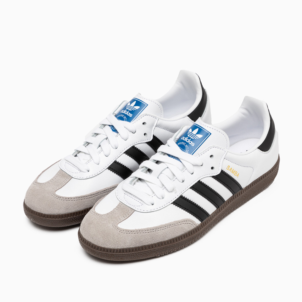 ADIDAS ORIGINALS: SAMBA OG 'BLACK - WHITE' B75806