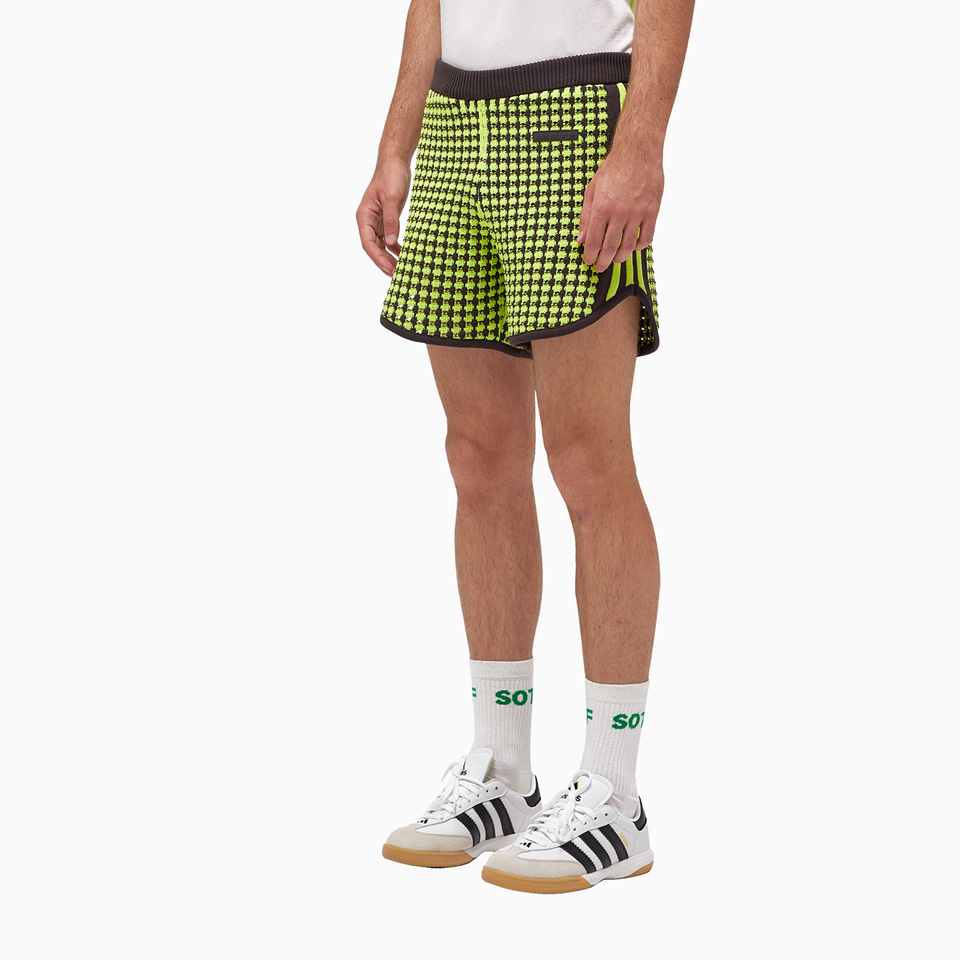 ADIDAS X WALES BONNER: CROCHET ADIDAS ORIGINALS X WALES BONNER SHORTS