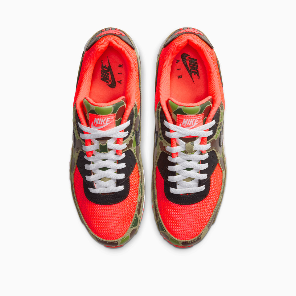 NIKE: NIKE AIR MAX 90 SP 'REVERSE DUCK CAMO' SNEAKERS CW6024-600