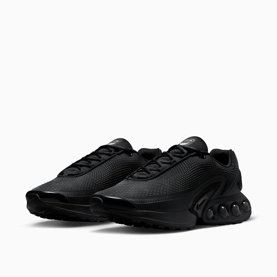 NIKE: NIKE AIR MAX DN 'BLACK AND DARK SMOKE GREY' SNEAKERS DV3337-002