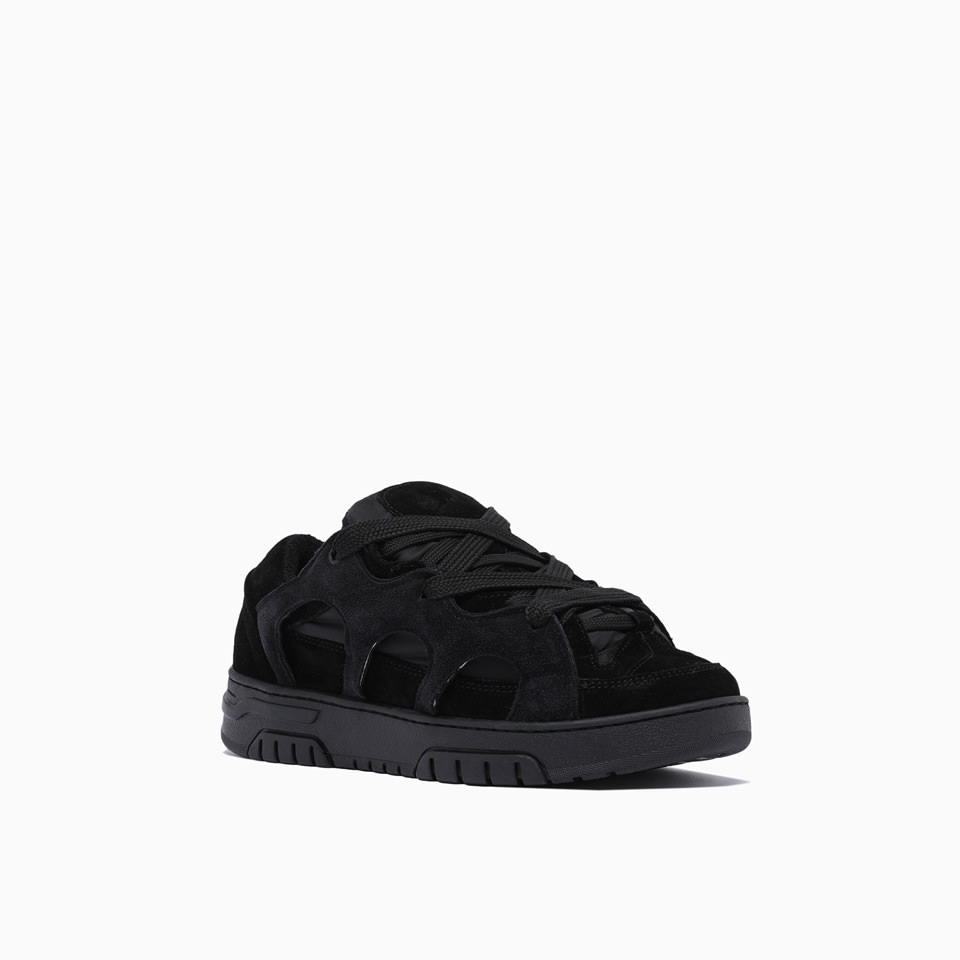 SANTHA: SANTHA MODEL 1 SNEAKERS ORIGINAL BLACK