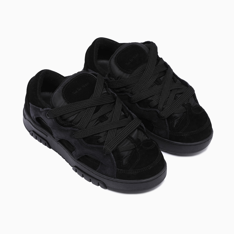 SANTHA: SANTHA MODEL 1 SNEAKERS ORIGINAL BLACK