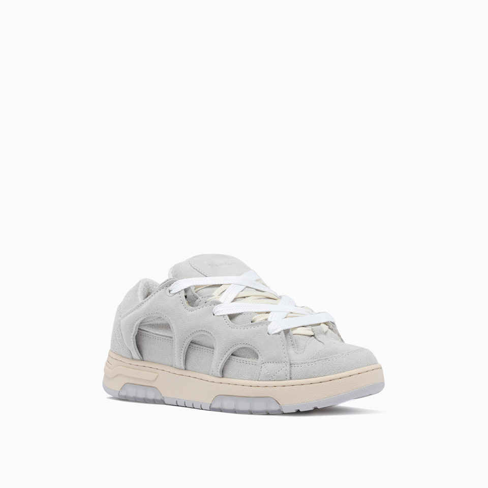 SANTHA: SNEAKERS SANTHA MODEL 1 SUEDE LIGHT-GREY