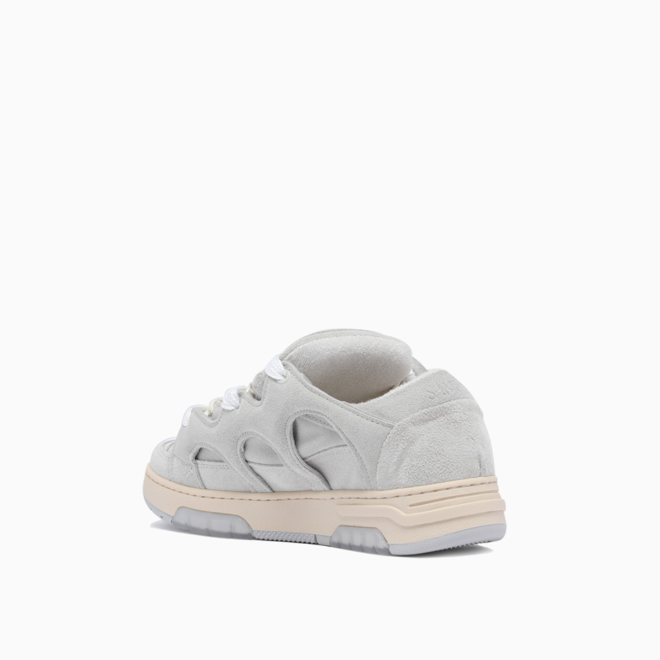 SANTHA: SNEAKERS SANTHA MODEL 1 SUEDE LIGHT-GREY