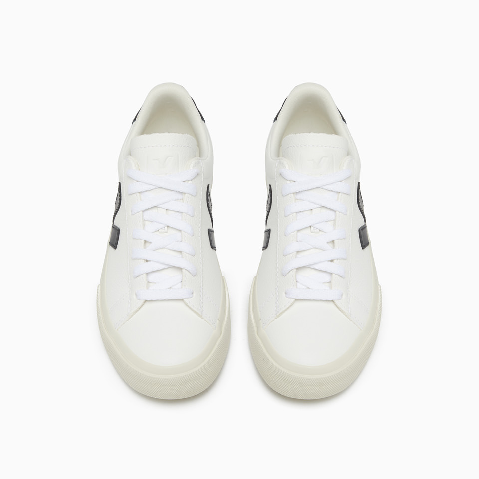 VEJA: VEJA CAMPO CHROME-FREE LEATHER SNEAKERS CP0501537M