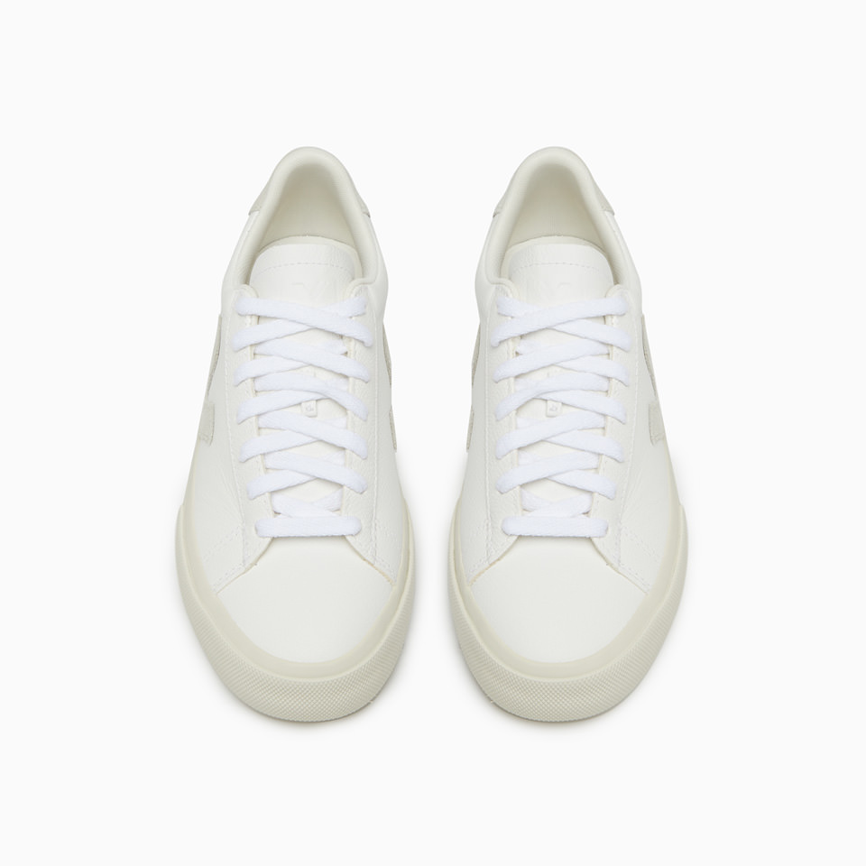 VEJA: VEJA CAMPO CHROME-FREE LEATHER SNEAKERS CP0502429M