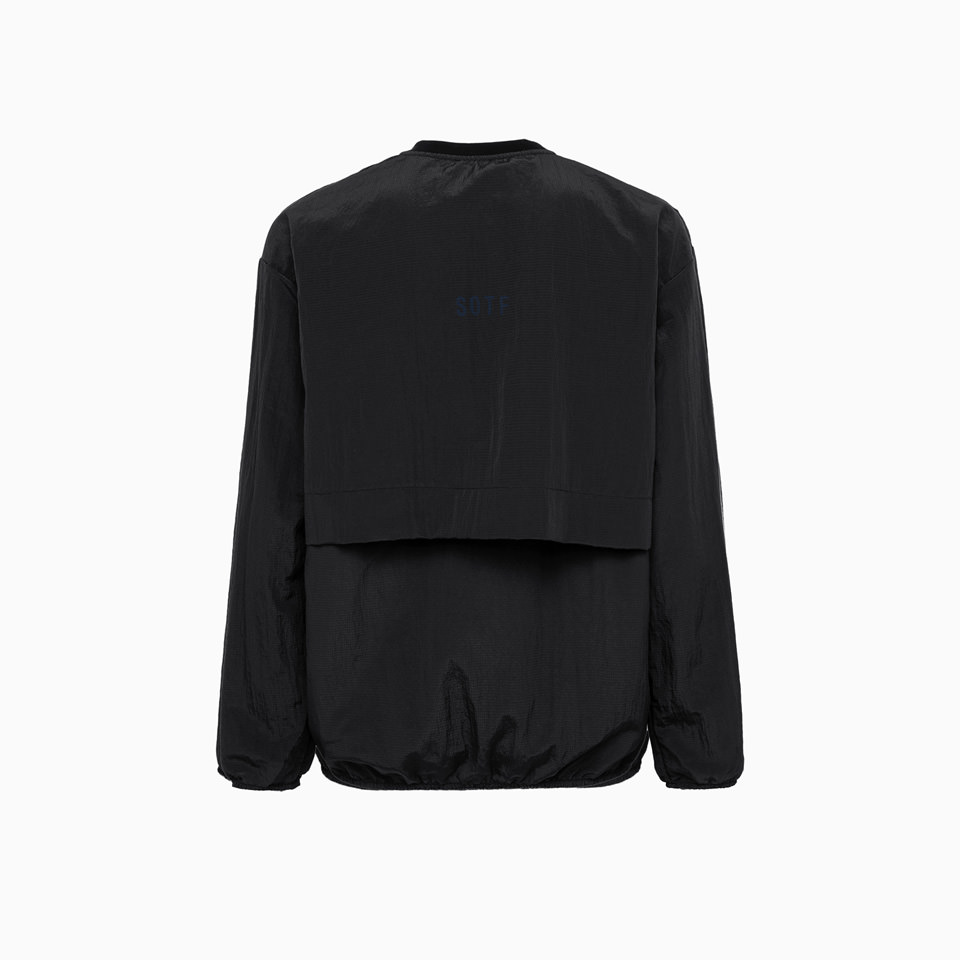 SOTF: WINDBREAKER CREWNECK 'BLACK'