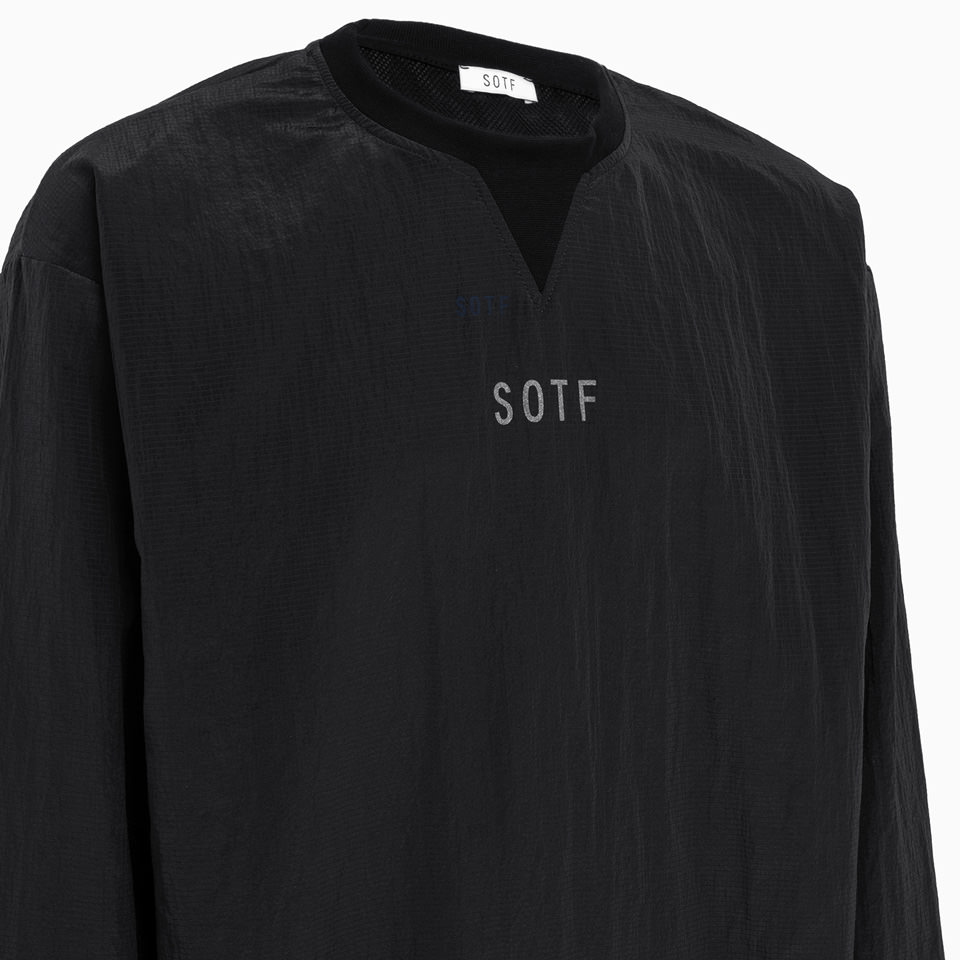 SOTF: WINDBREAKER CREWNECK 'BLACK'