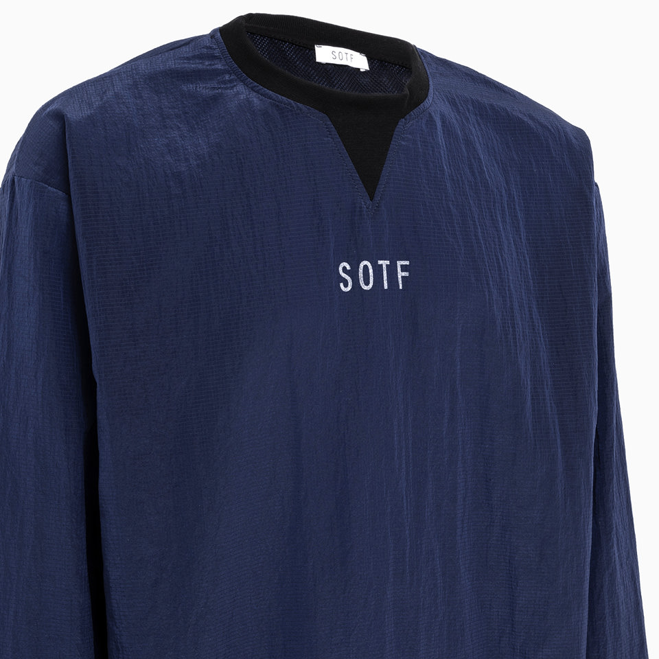 SOTF: WINDBREAKER CREWNECK 'NAVY'