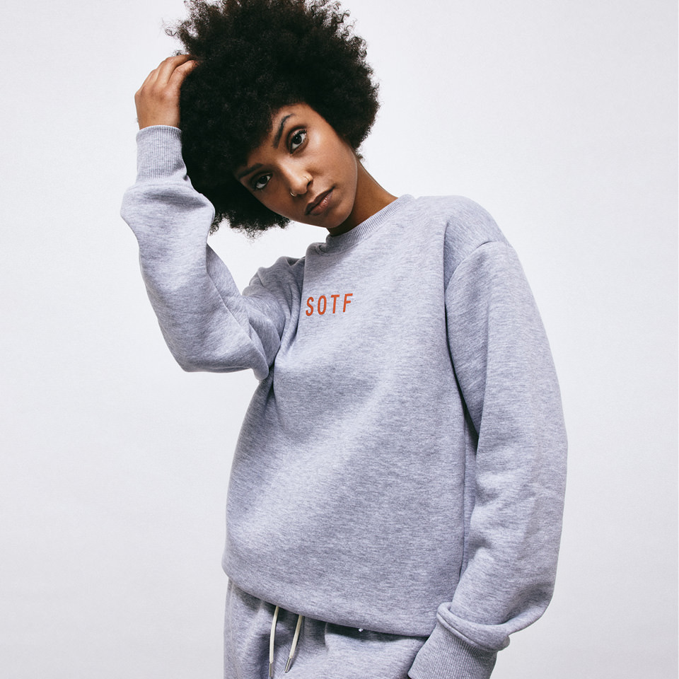 SOTF: CREWNECK SWEATSHIRT 'GREY'