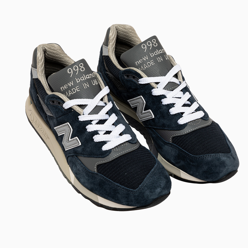 NEW BALANCE: NEW BALANCE MADE IN USA 998 SNEAKERS U998NV