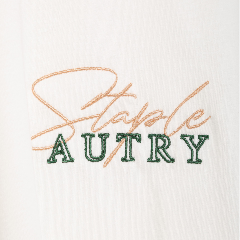 AUTRY: T-SHIRT AUTRY X STAPLE