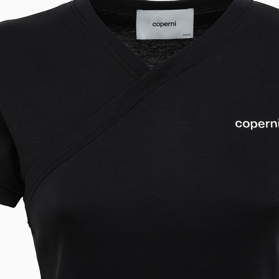 COPERNI: COPERNI CROPPED T-SHIRT