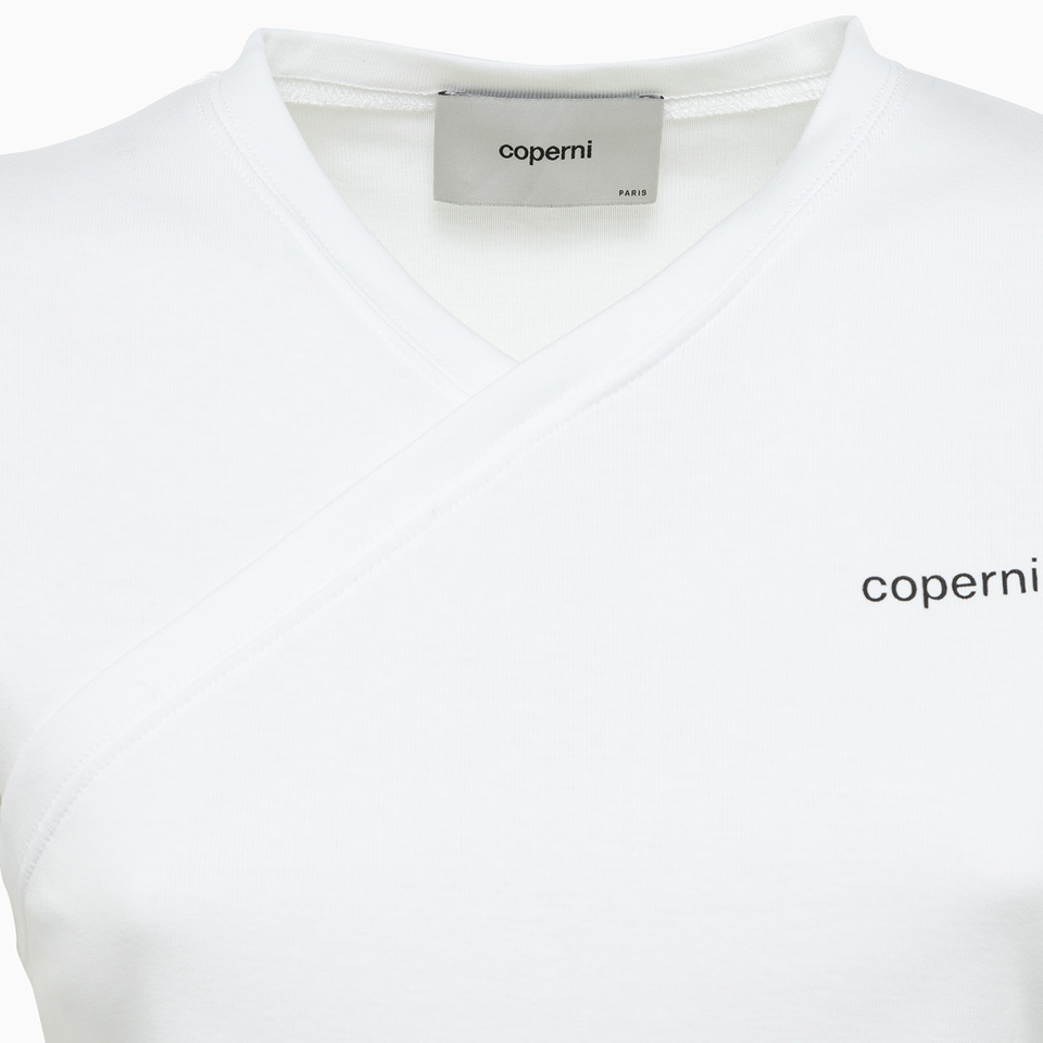 COPERNI: COPERNI CROPPED T-SHIRT