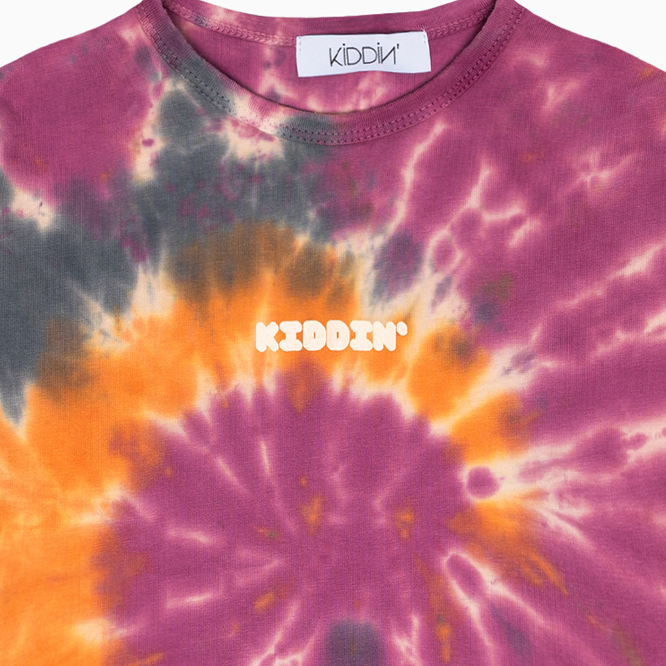 KIDDIN: T-SHIRT KIDDIN TIE DYE