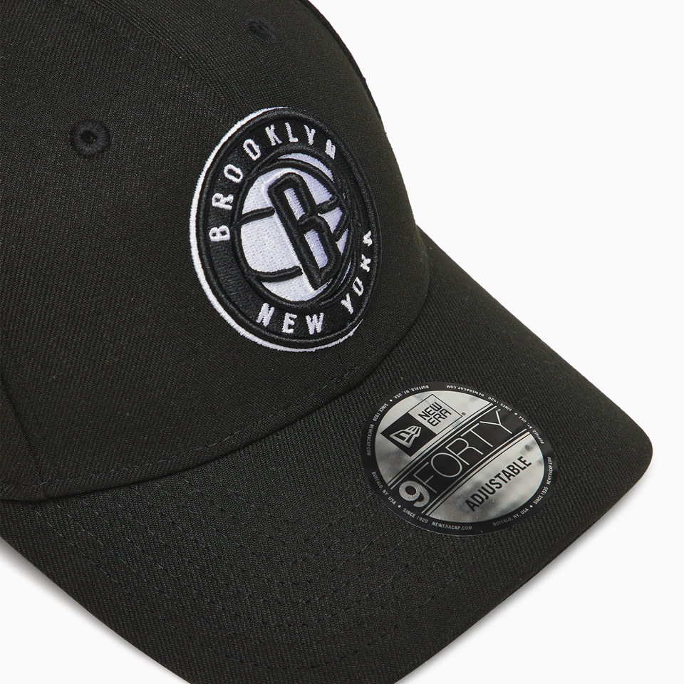 NEW ERA: CAPPELLO BASEBALL BROOKLYN NETS COLORE NERO