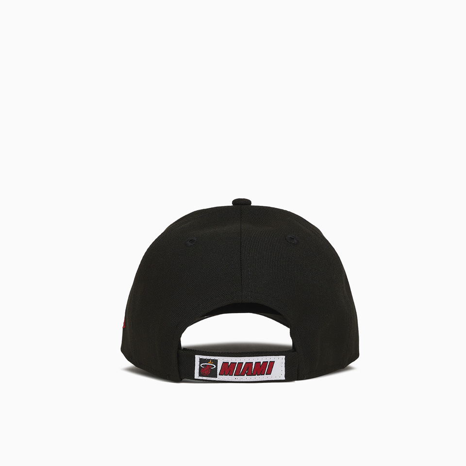 NEW ERA: MIAMI HEAT BASEBALL CAP COLOR BLACK